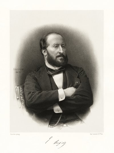 Guillaume Victor Émile Augier by Jean Baptiste Adolphe Lafosse